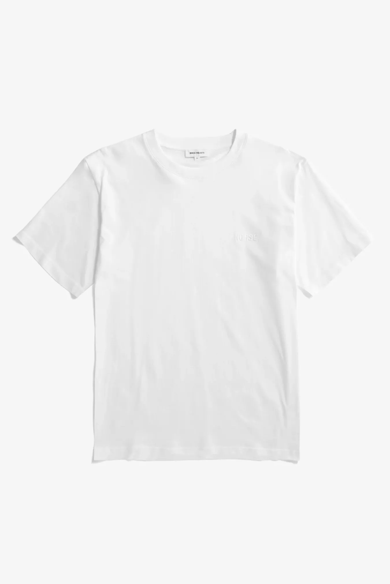 T-SHIRTS^Norse Projects Johannes Organic NORSE Logo T-shirt White