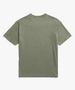 T-SHIRTS^Norse Projects Johannes Organic NORSE Logo T-shirt Sediment Green