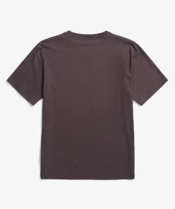 T-SHIRTS^Norse Projects Johannes Organic NORSE Logo T-shirt Wine Red