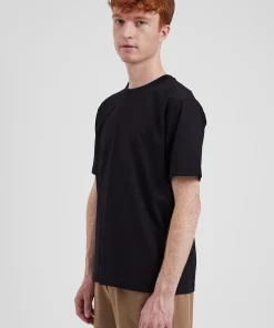 T-SHIRTS^Norse Projects Johannes Organic NORSE Logo T-shirt Black