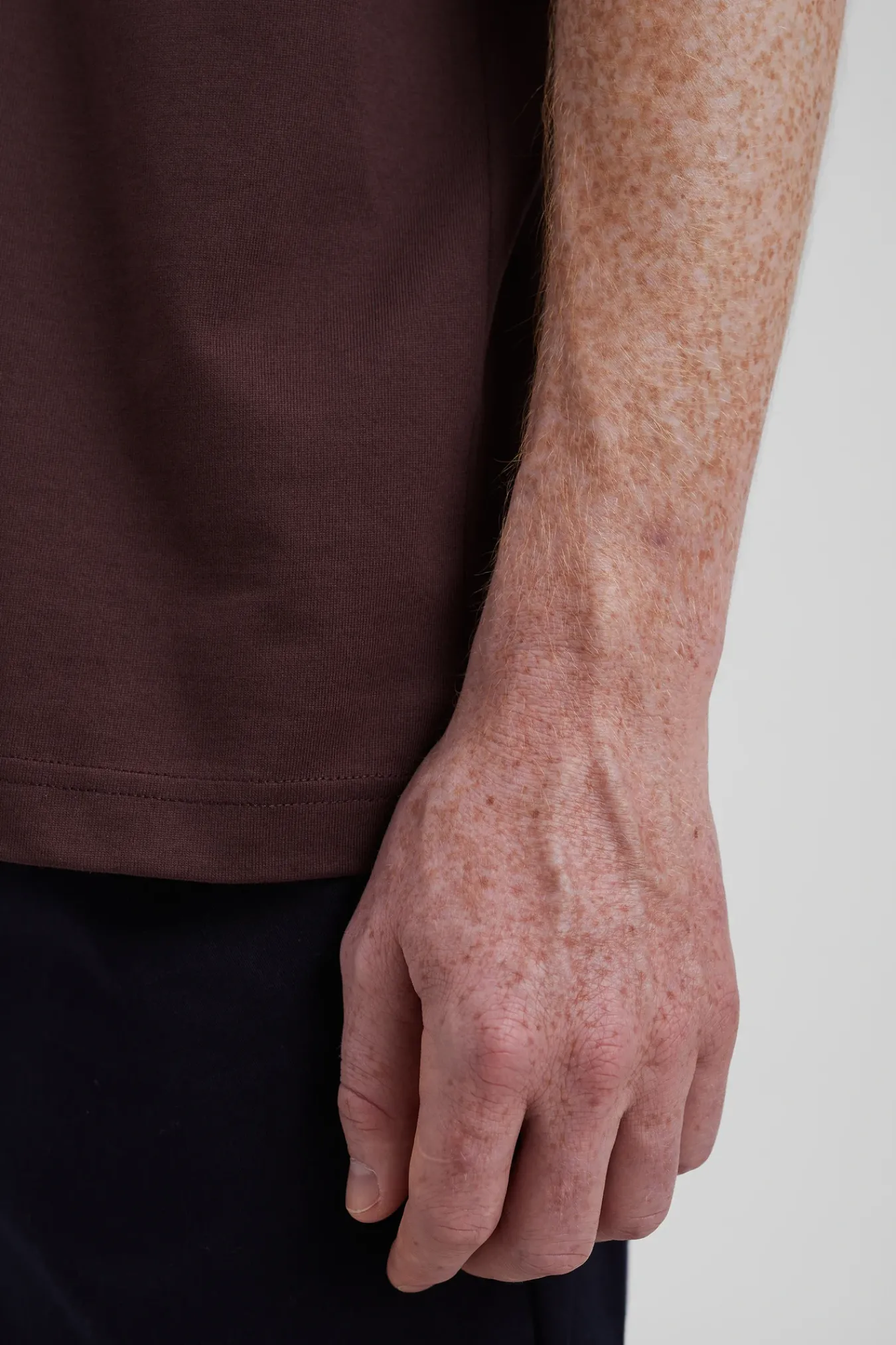 T-SHIRTS^Norse Projects Johannes Organic NORSE Logo T-shirt Wine Red