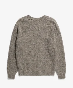 KNITWEAR^Norse Projects Jonas Donegal Diamond Sweater Grey Melange