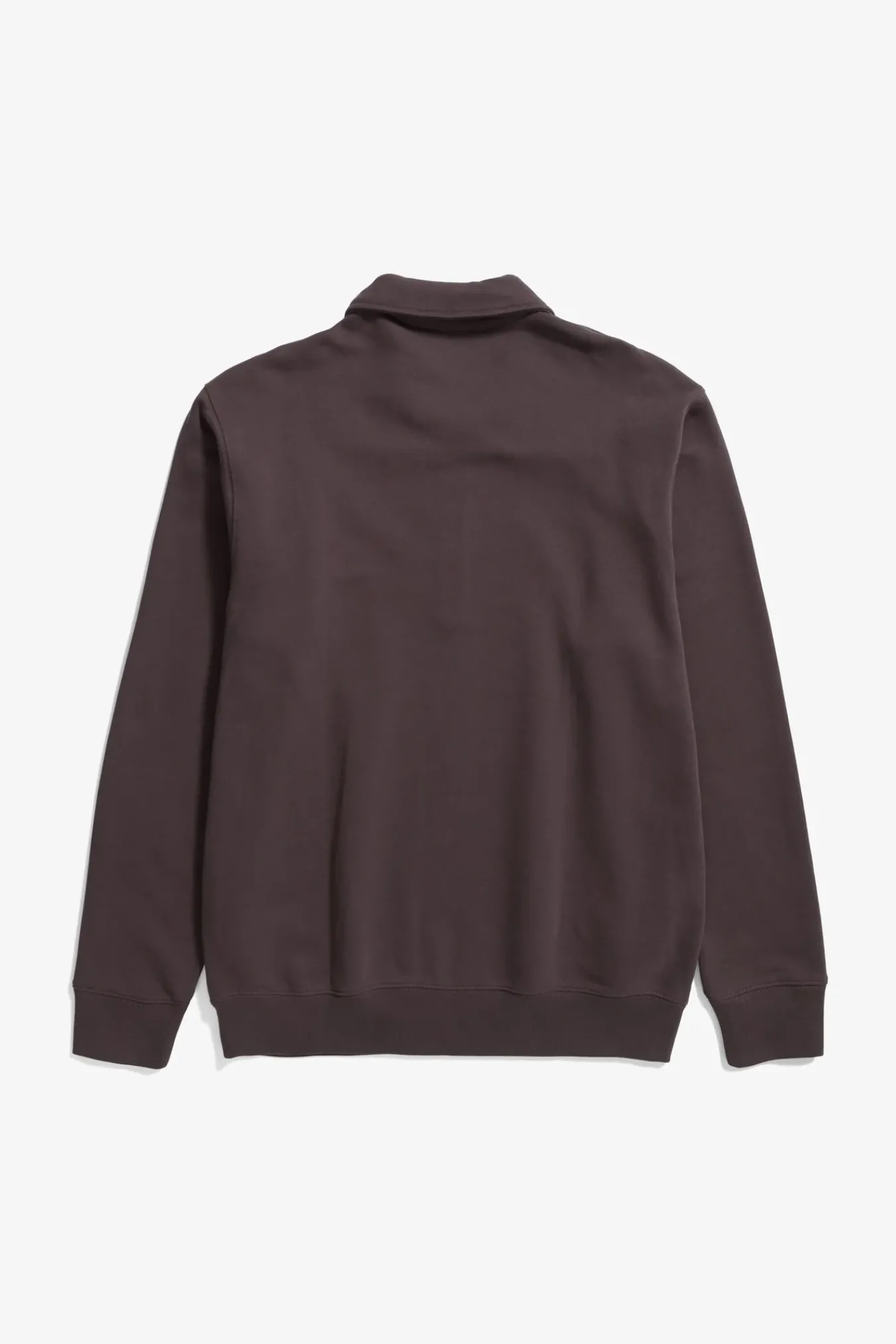 SWEATSHIRTS^Norse Projects Ketel Relaxed Organic NORSE Logo Half Zip Wine Red