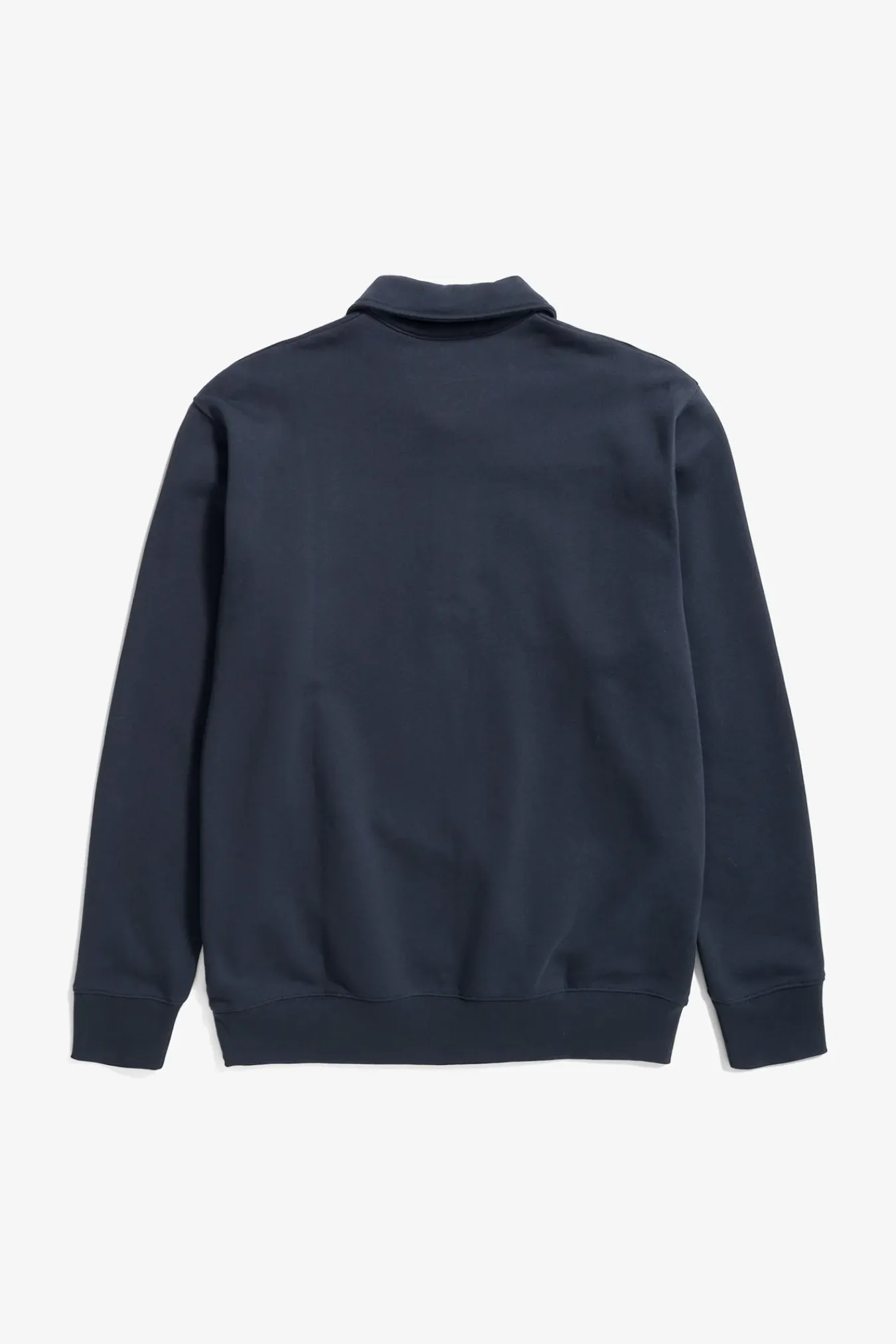 SWEATSHIRTS^Norse Projects Ketel Relaxed Organic NORSE Logo Half Zip Dark Navy