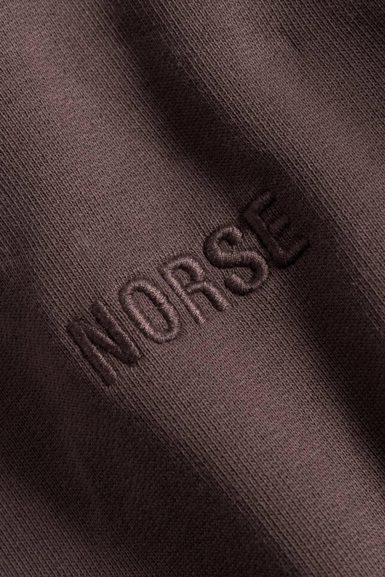 SWEATSHIRTS^Norse Projects Ketel Relaxed Organic NORSE Logo Half Zip Wine Red