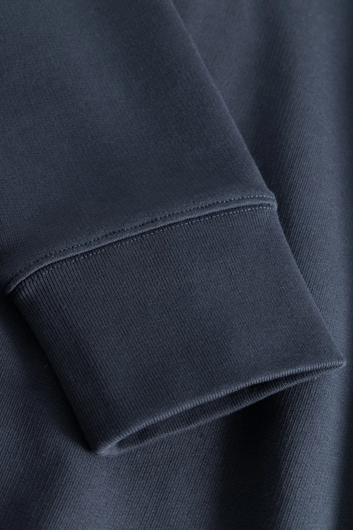 SWEATSHIRTS^Norse Projects Ketel Relaxed Organic NORSE Logo Half Zip Dark Navy