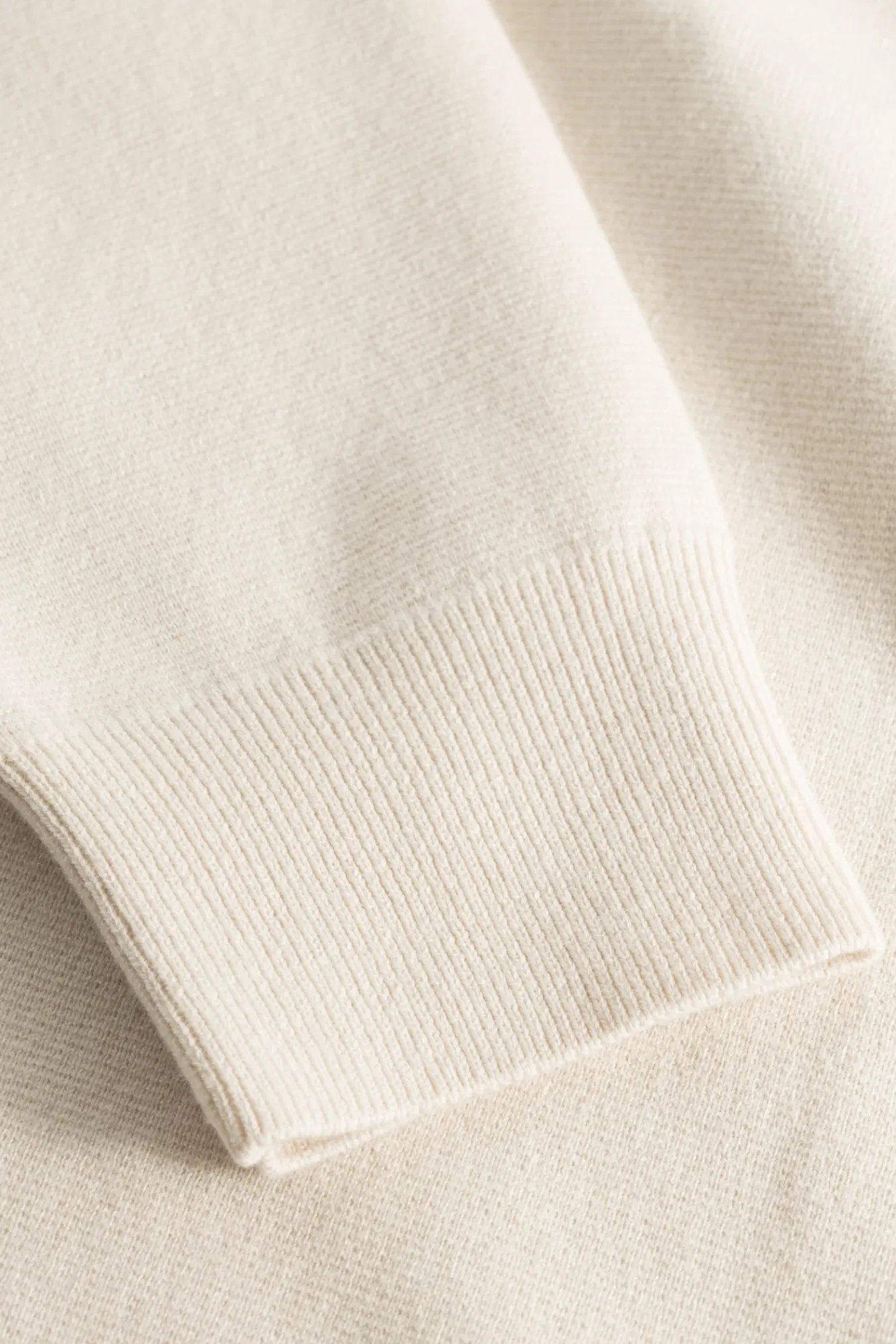 KNITWEAR^Norse Projects Kian Merino Cotton Milano Polo Enamel White