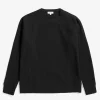 SWEATSHIRTS^Norse Projects Kristian Relaxed Tech Waffle Sweater Black