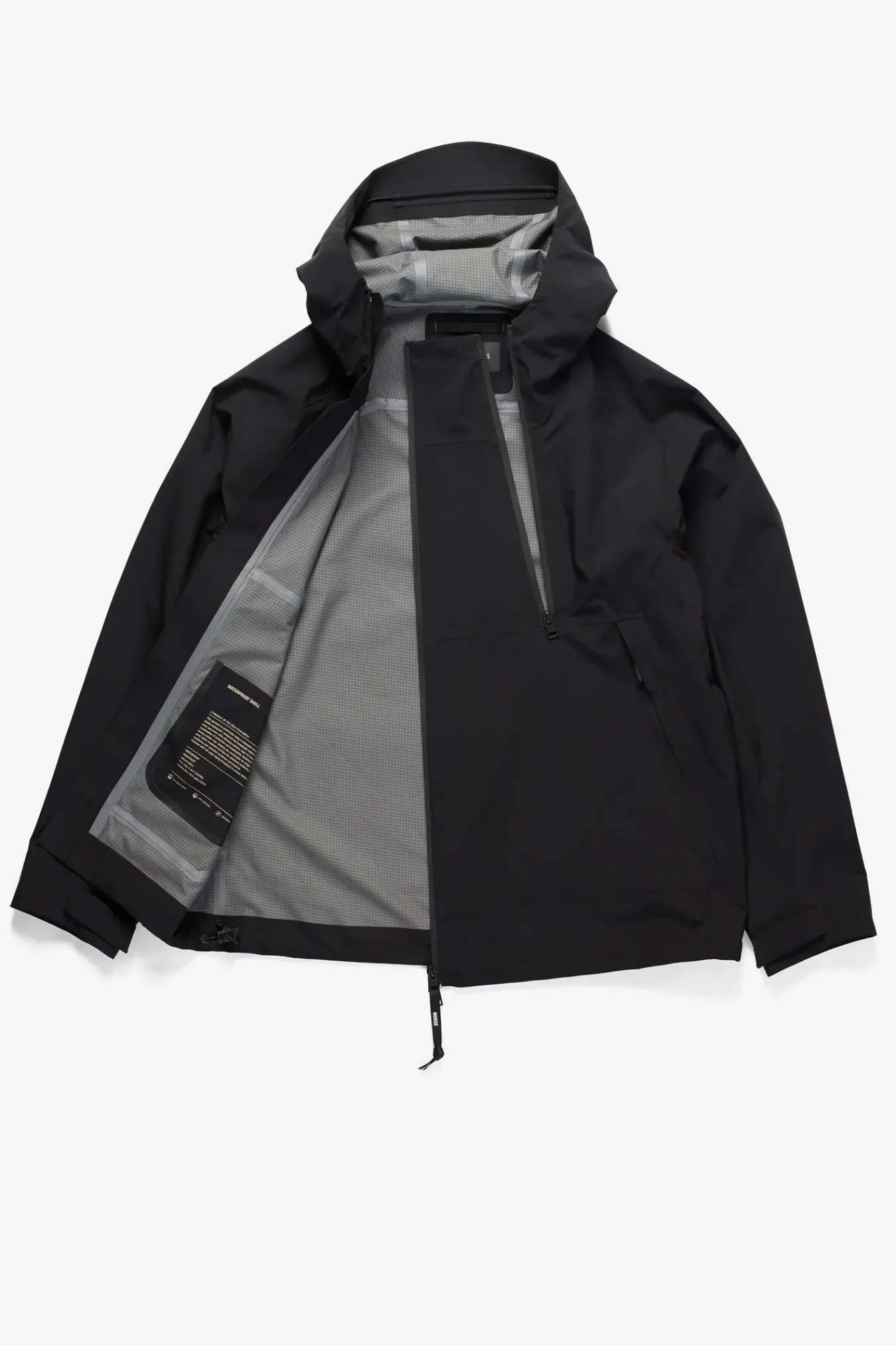 OUTERWEAR^Norse Projects 3L Waterproof Shell Jacket Black