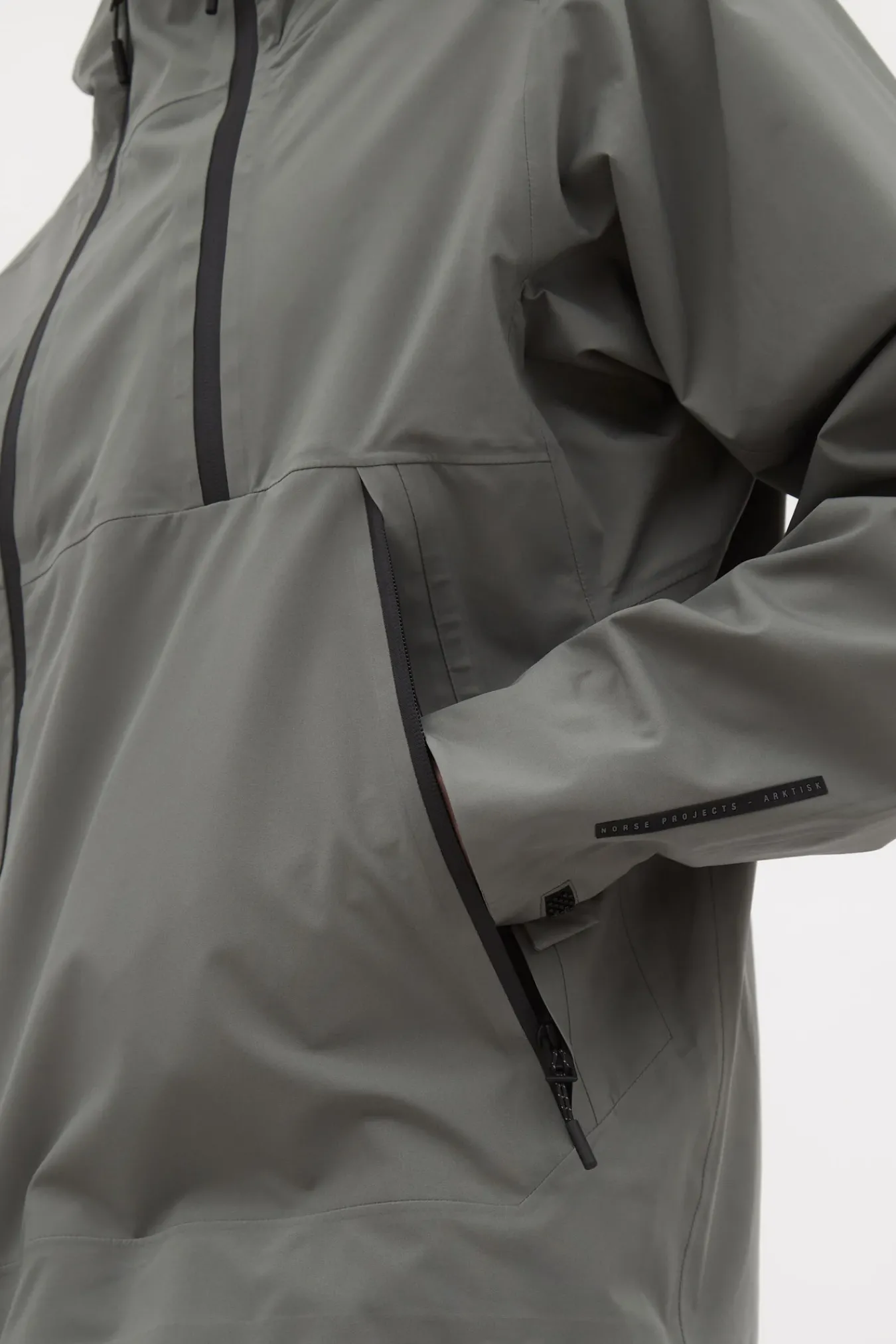 OUTERWEAR^Norse Projects 3L Waterproof Shell Jacket Pewter