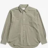 SHIRTING^Norse Projects Mo Oversized Striped Shirt Clay