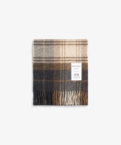 ACCESSORIES^Norse Projects Moon Checked Merino Lambswool Scarf Taupe