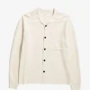 KNITWEAR^Norse Projects Nicolai Merino Cotton Milano Jacket Enamel White