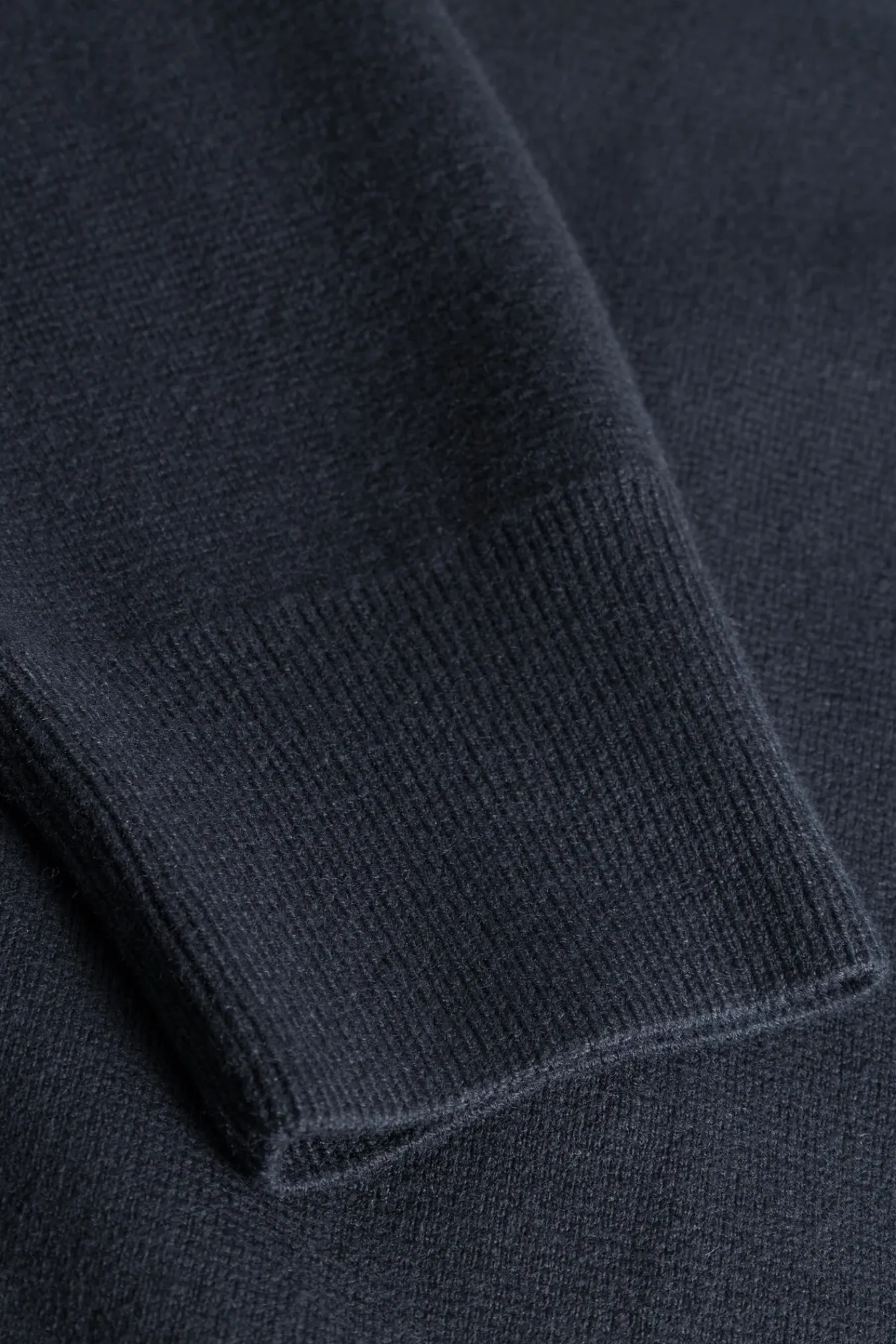 KNITWEAR^Norse Projects Nicolai Merino Cotton Milano Jacket Dark Navy