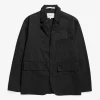 OVERSHIRTS | OUTERWEAR^Norse Projects Nilas Fine Broken Twill Work Jacket Black