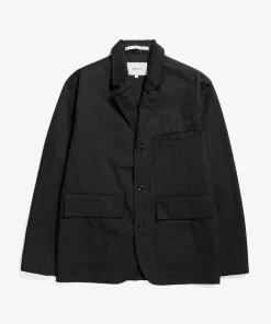 OVERSHIRTS | OUTERWEAR^Norse Projects Nilas Fine Broken Twill Work Jacket Black