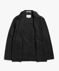 OVERSHIRTS | OUTERWEAR^Norse Projects Nilas Fine Broken Twill Work Jacket Black