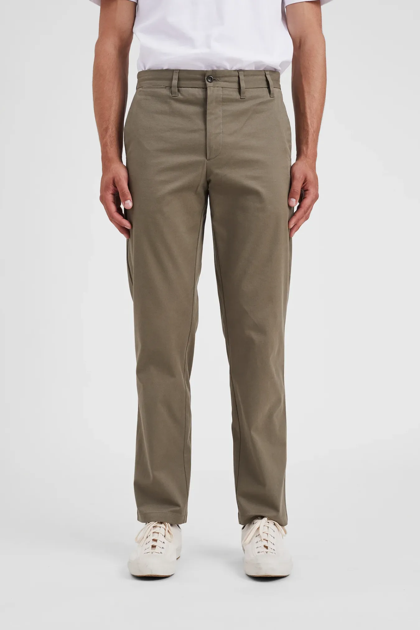 TROUSERS^Norse Projects Norse Standard Chino Sediment Green