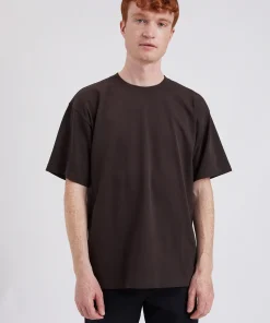 T-SHIRTS^Norse Projects Norse Standard Heavy Loose T-shirt Espresso