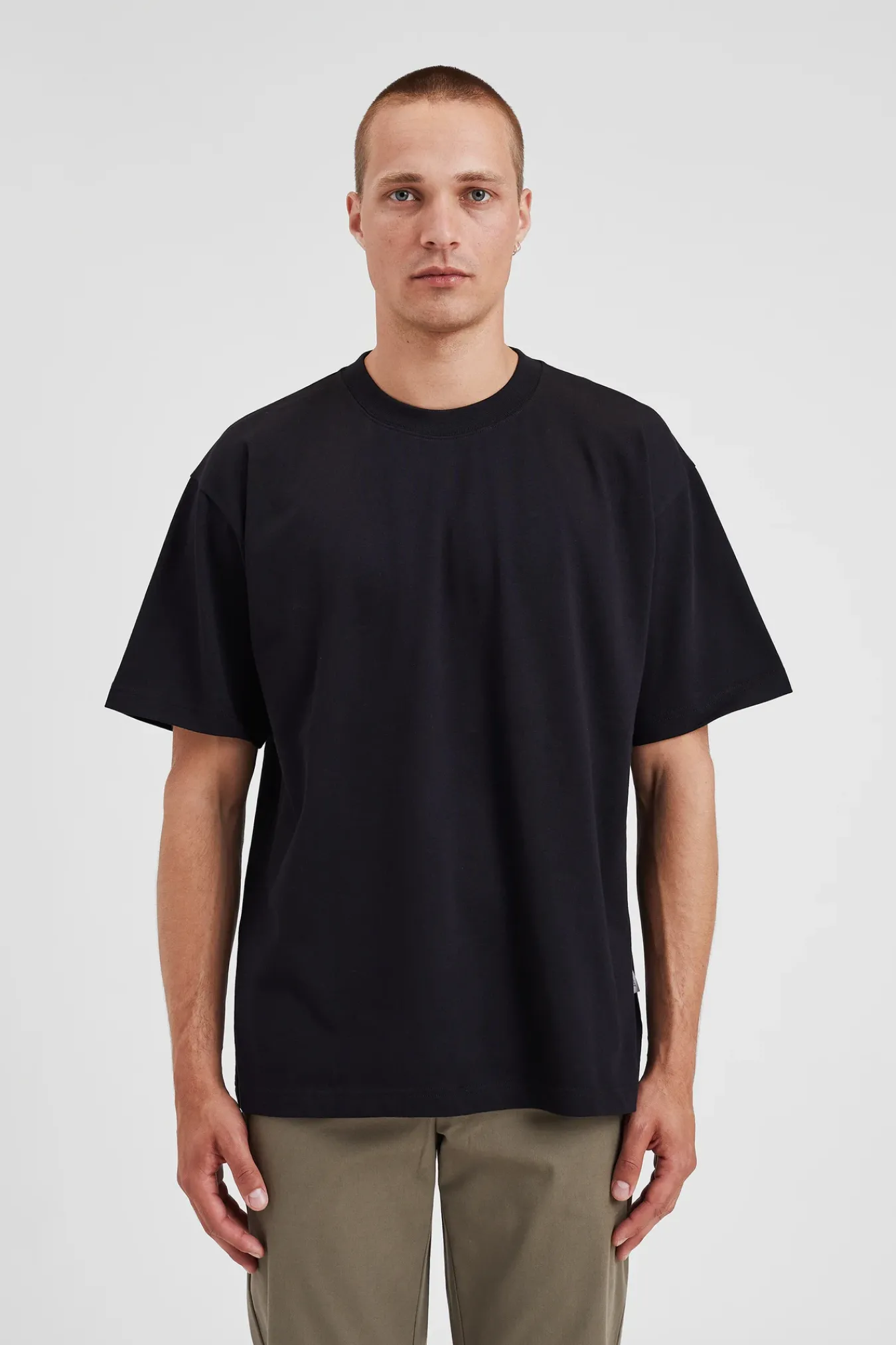 T-SHIRTS^Norse Projects Norse Standard Heavy Loose T-shirt Black