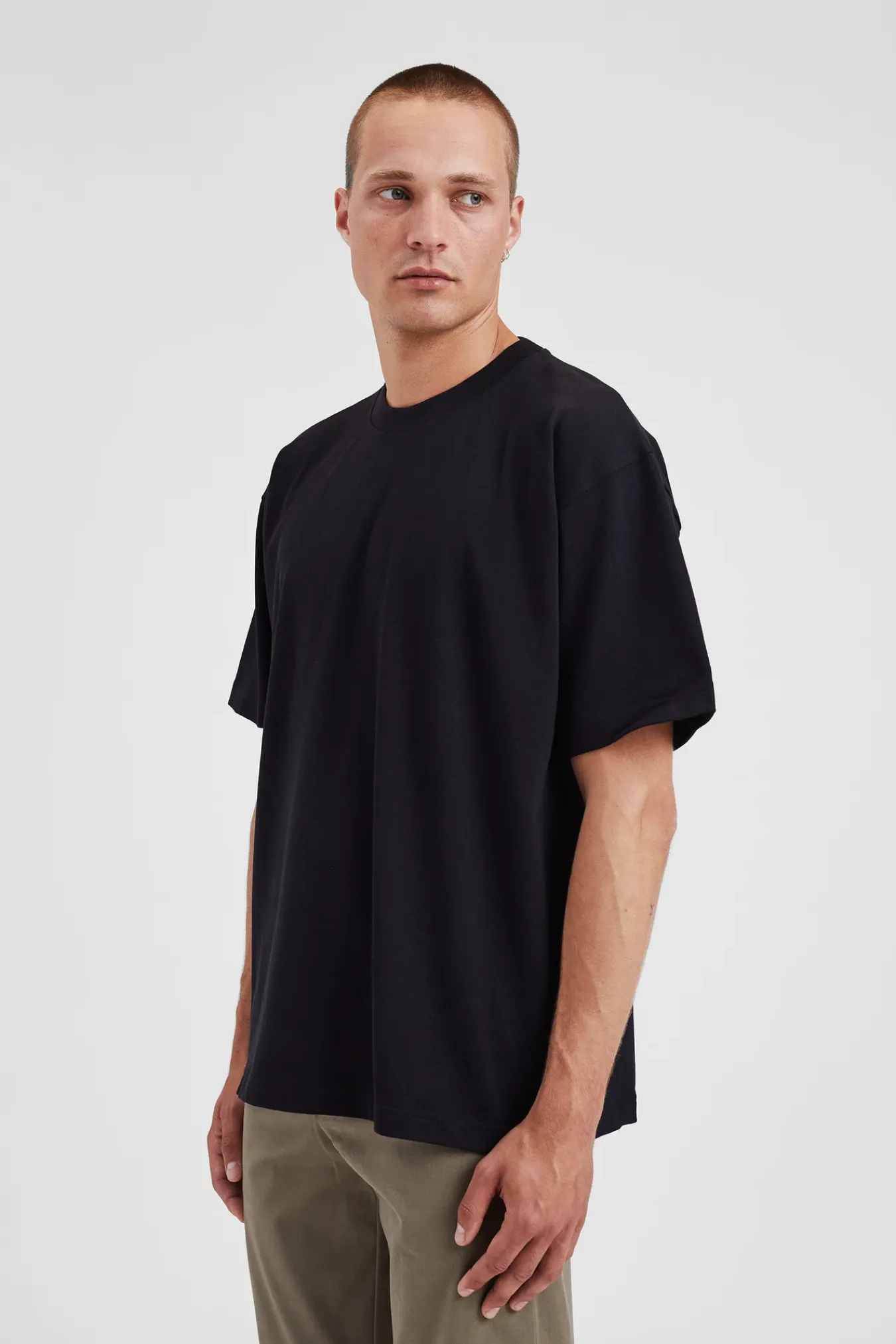 T-SHIRTS^Norse Projects Norse Standard Heavy Loose T-shirt Black