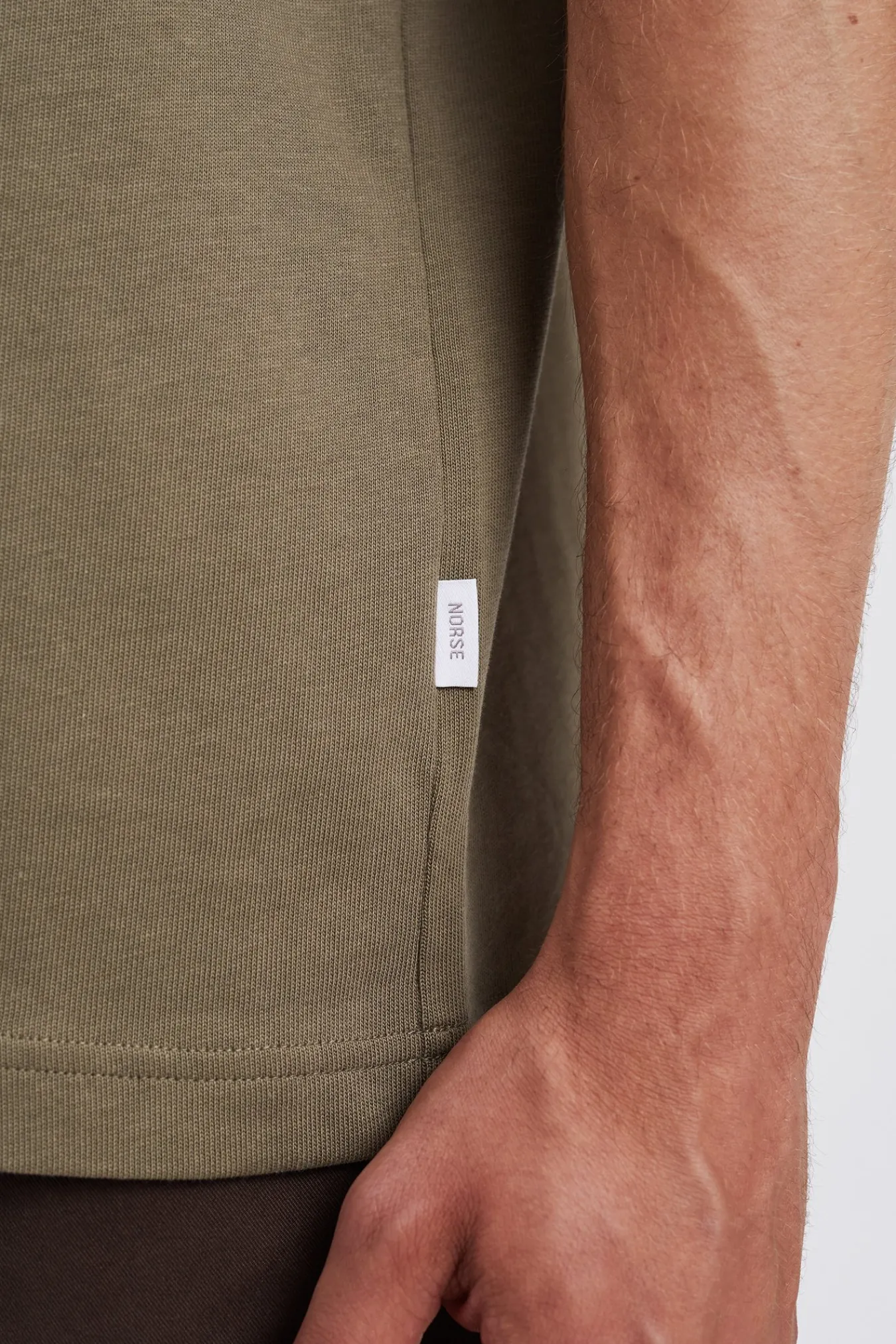 T-SHIRTS^Norse Projects Norse Standard Heavy Loose T-shirt Sediment Green
