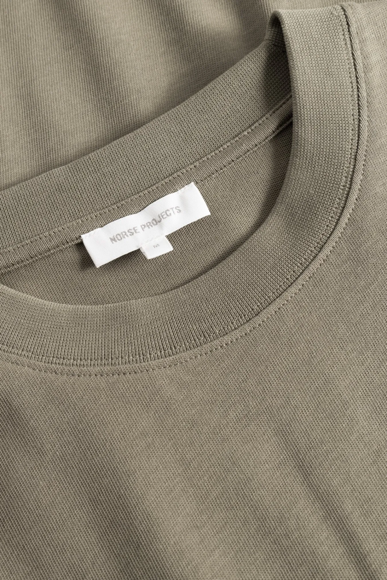 T-SHIRTS^Norse Projects Norse Standard Heavy Loose T-shirt Sediment Green