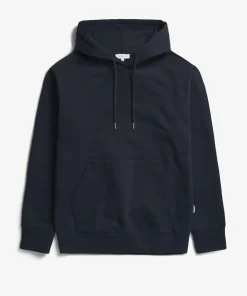 SWEATSHIRTS^Norse Projects Norse Standard Hoodie Dark Navy