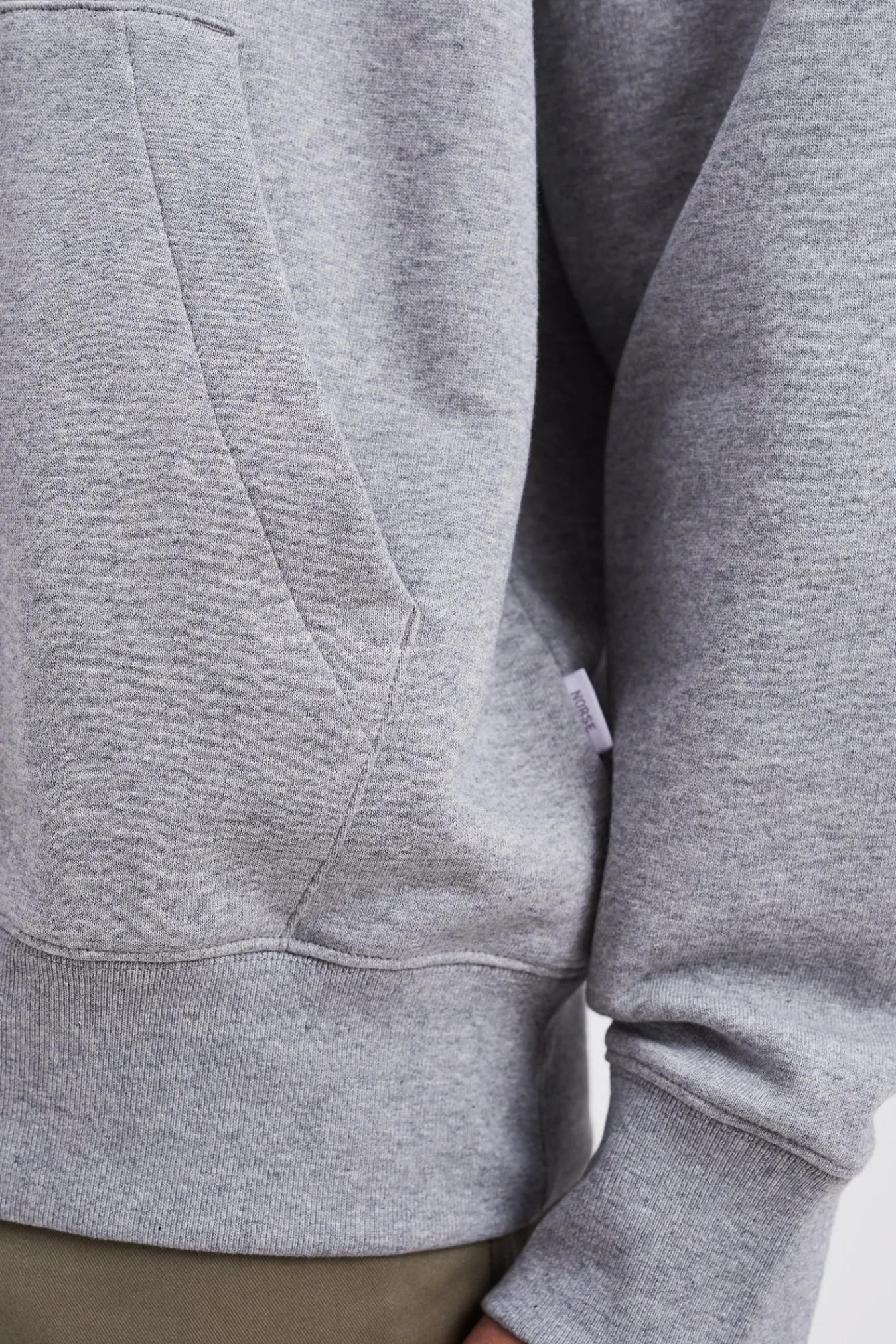 SWEATSHIRTS^Norse Projects Norse Standard Hoodie Grey Melange