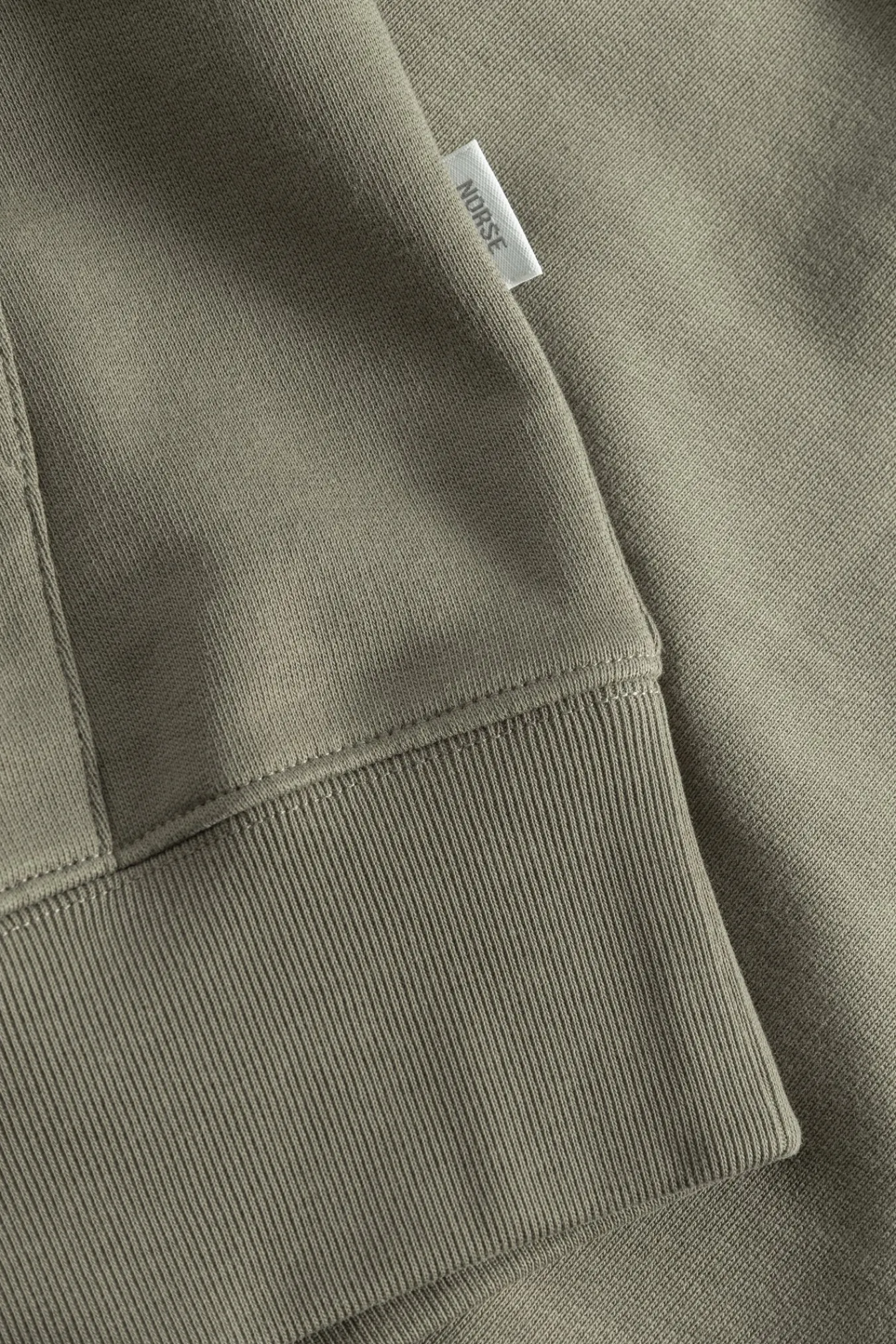 SWEATSHIRTS^Norse Projects Norse Standard Hoodie Sediment Green