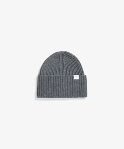 BEANIES^Norse Projects Norse Standard Merino Lambswool Beanie Grey Melange