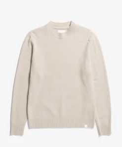 KNITWEAR^Norse Projects Norse Standard Merino Lambswool Sweater Oatmeal