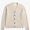 KNITWEAR^Norse Projects Norse Standard Merino Lambswool Cardigan Oatmeal