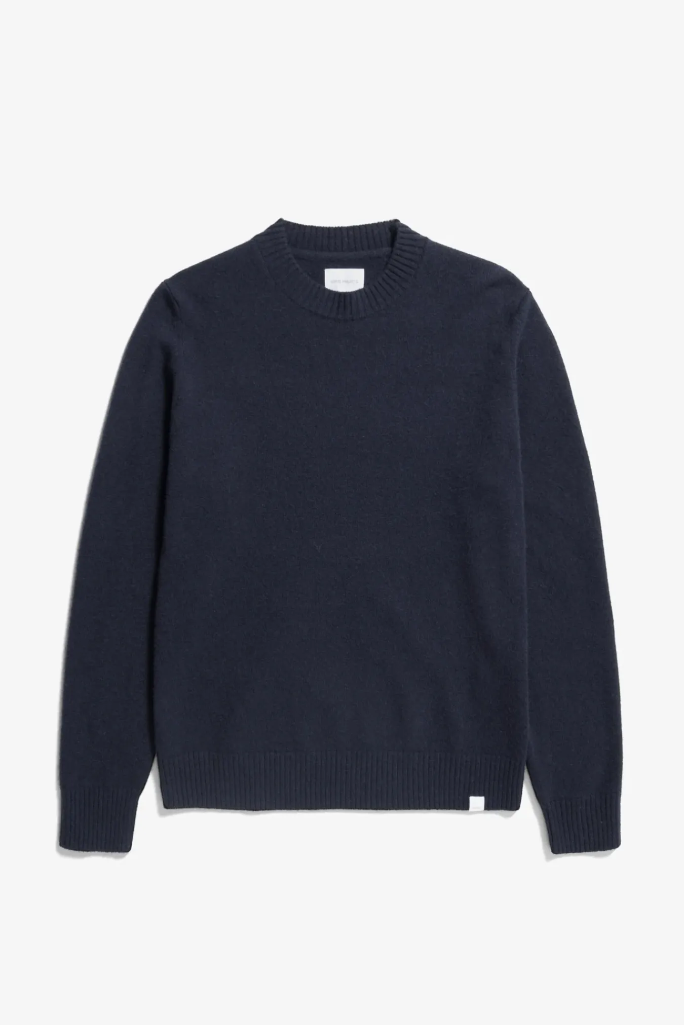 KNITWEAR^Norse Projects Norse Standard Merino Lambswool Sweater Dark Navy