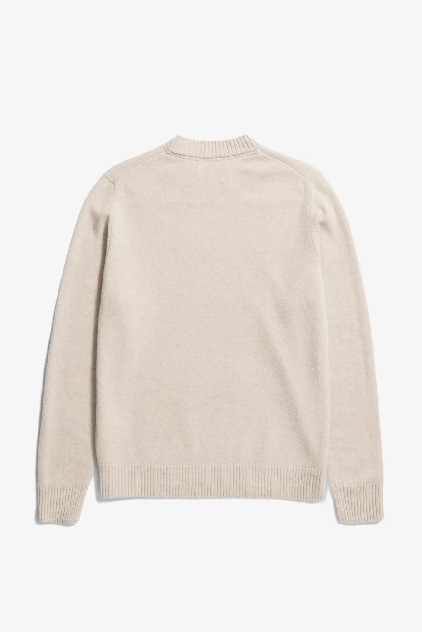 KNITWEAR^Norse Projects Norse Standard Merino Lambswool Sweater Oatmeal