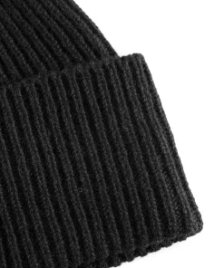 BEANIES^Norse Projects Norse Standard Merino Lambswool Beanie Black
