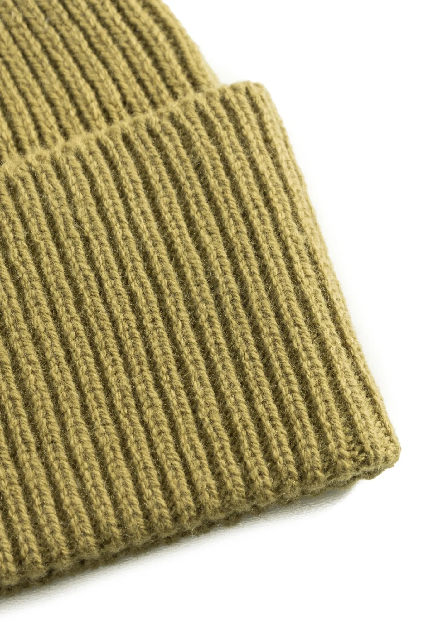 BEANIES^Norse Projects Norse Standard Merino Lambswool Beanie Sitka Green