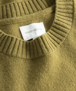 KNITWEAR^Norse Projects Norse Standard Merino Lambswool Sweater Sitka Green