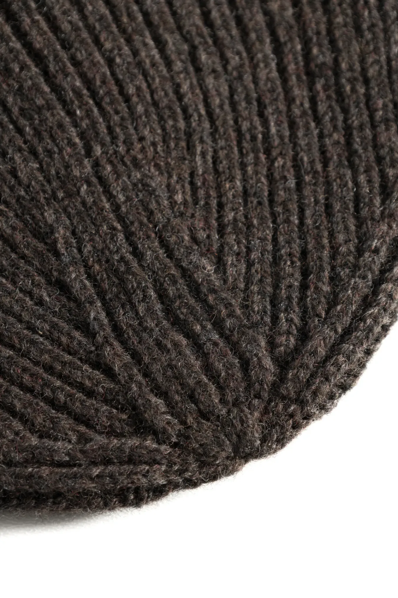 BEANIES^Norse Projects Norse Standard Merino Lambswool Beanie Heathland Brown