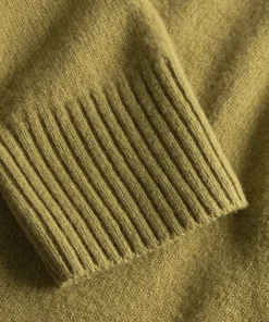 KNITWEAR^Norse Projects Norse Standard Merino Lambswool Sweater Sitka Green