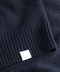 KNITWEAR^Norse Projects Norse Standard Merino Lambswool Sweater Dark Navy