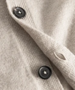 KNITWEAR^Norse Projects Norse Standard Merino Lambswool Cardigan Oatmeal