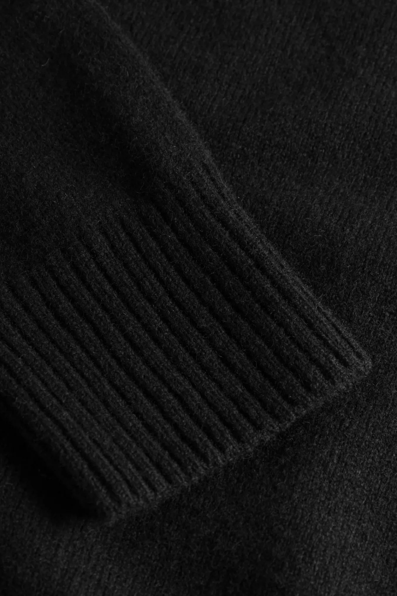 KNITWEAR^Norse Projects Norse Standard Merino Lambswool Sweater Black