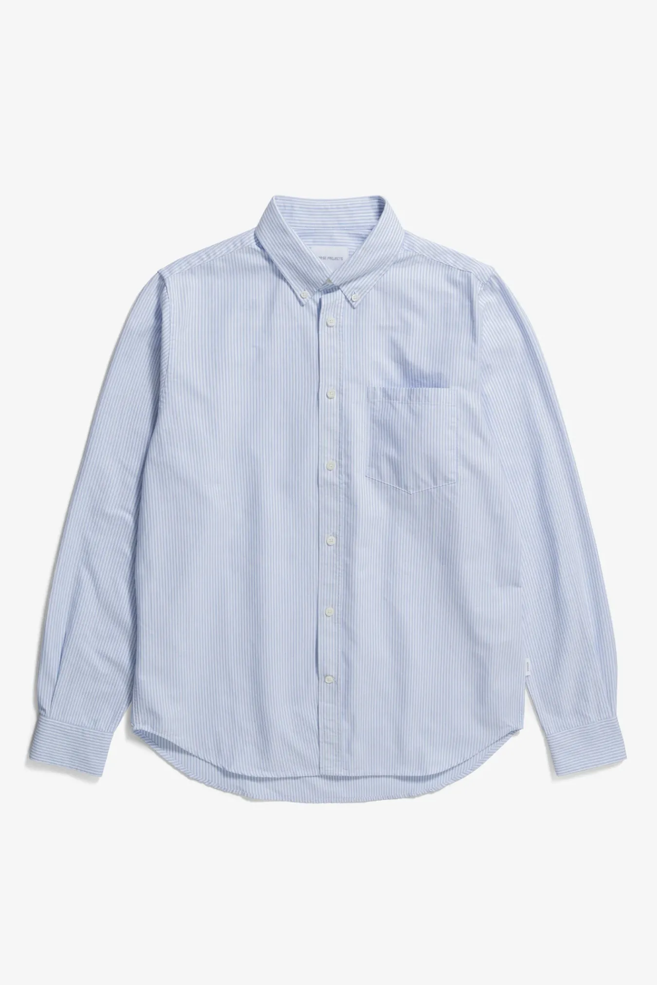 SHIRTING^Norse Projects Norse Standard Oxford BD Shirt Pale Blue Stripe