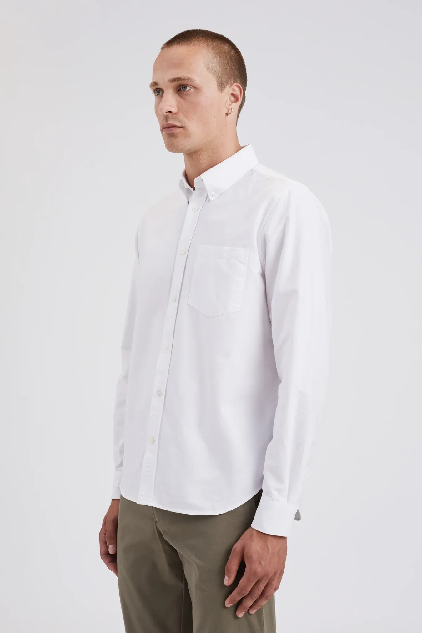 SHIRTING^Norse Projects Norse Standard Oxford BD Shirt White