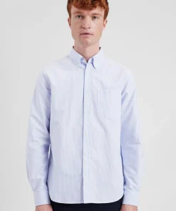 SHIRTING^Norse Projects Norse Standard Oxford BD Shirt Pale Blue Stripe