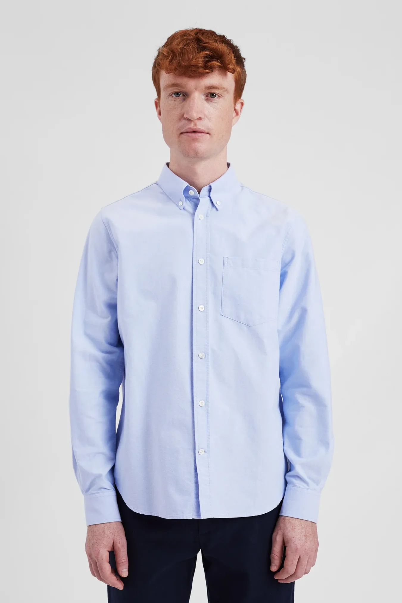 SHIRTING^Norse Projects Norse Standard Oxford BD Shirt Pale Blue