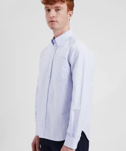 SHIRTING^Norse Projects Norse Standard Oxford BD Shirt Pale Blue Stripe