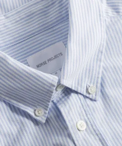 SHIRTING^Norse Projects Norse Standard Oxford BD Shirt Pale Blue Stripe