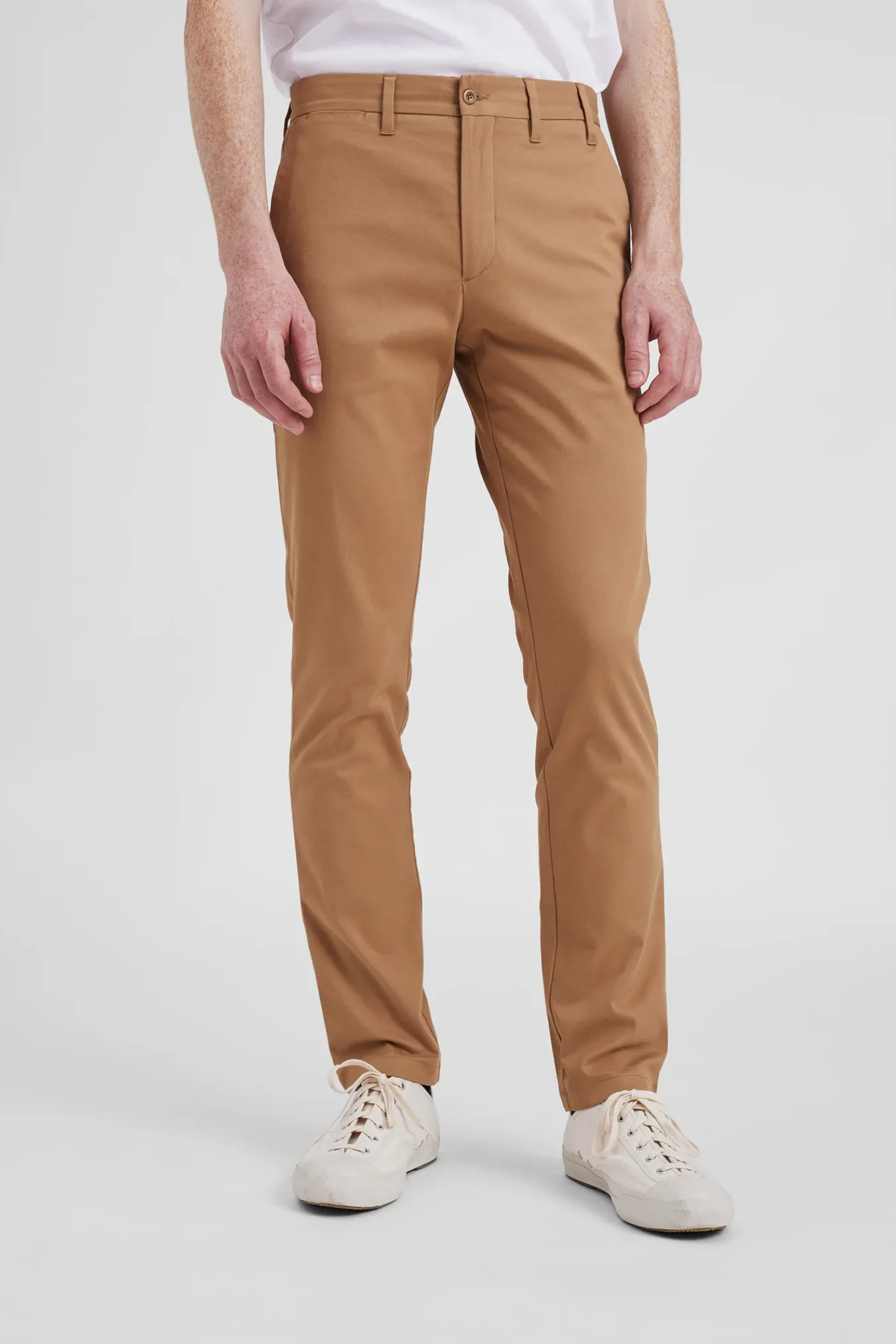 TROUSERS^Norse Projects Norse Standard Slim Chino Utility Khaki